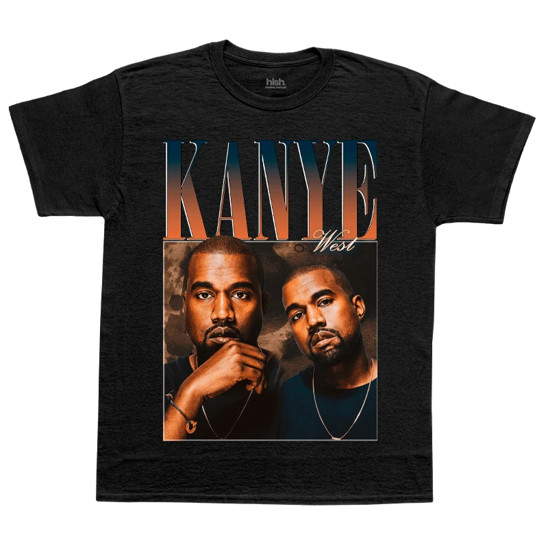 Camiseta Kanye West Vintage 90's