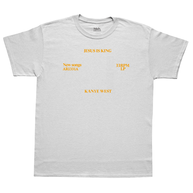 Camiseta Kanye West Jesus Is King