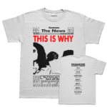 Camiseta Paramore The News
