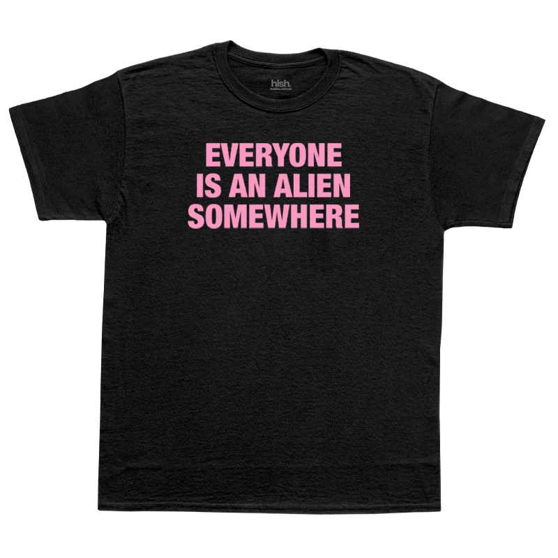 camiseta-coldplay-everyone-is-an-alien-somewhere-preta