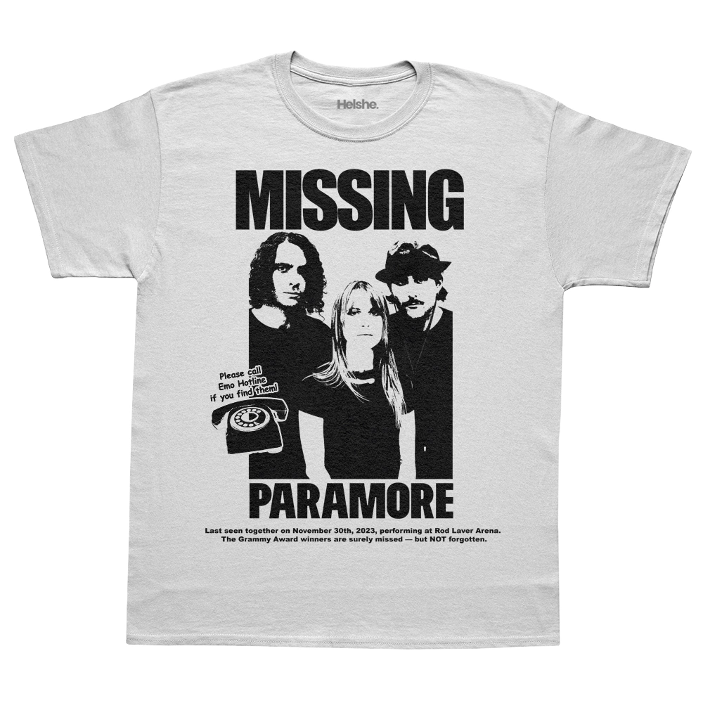 Camiseta Missing Paramore