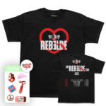 Camiseta RBD Rebelde Tour 2023 (Com Datas)