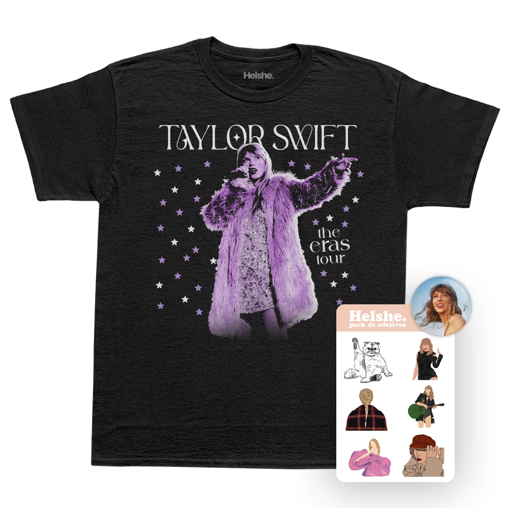 Camiseta Taylor Swift Lavender Haze + Kit