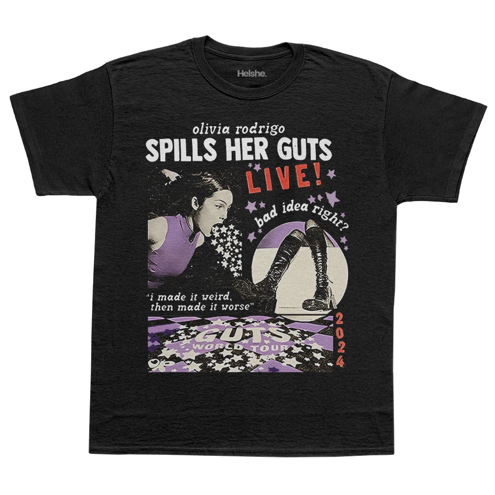 Camiseta Olivia Rodrigo Guts