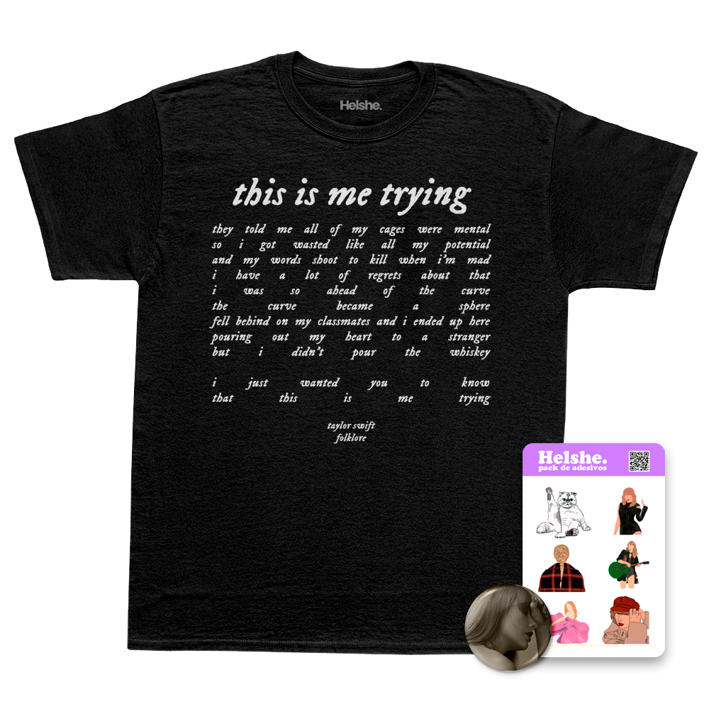 Camiseta Taylor Swift This Is Me Trying