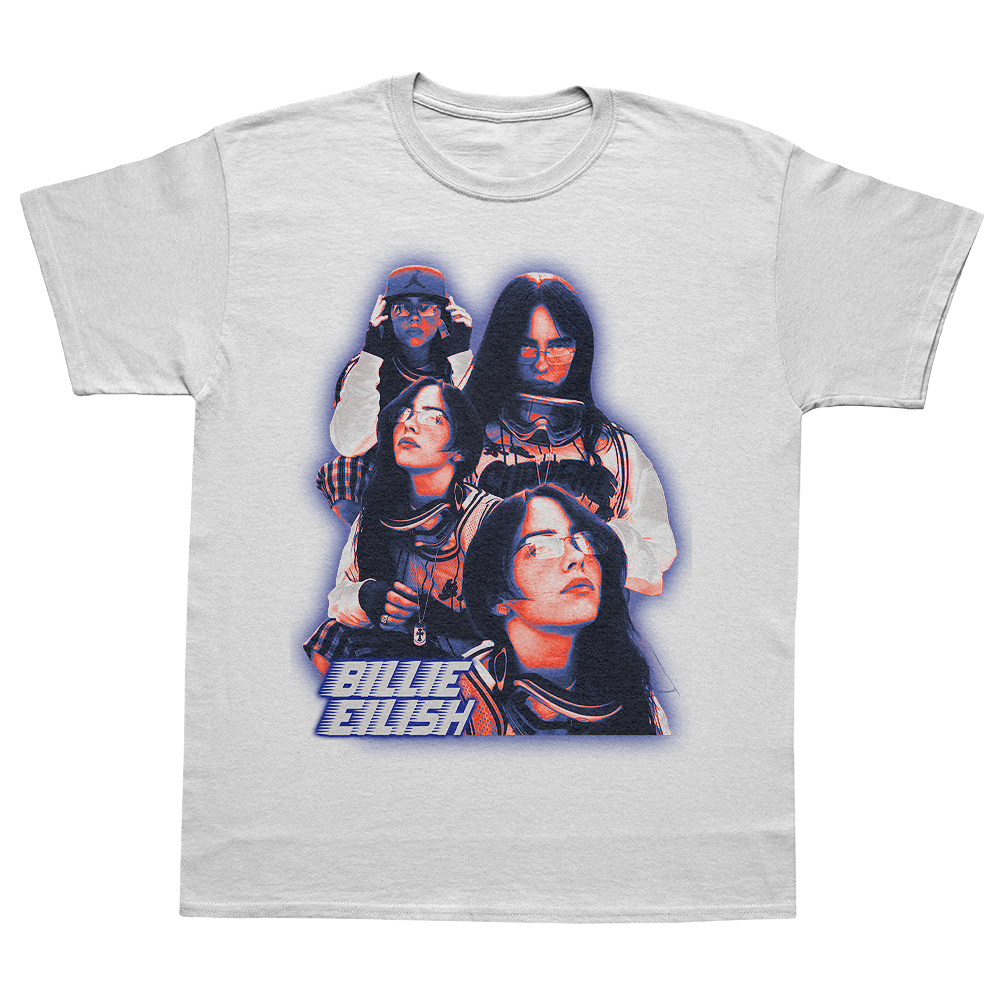 Camiseta Billie Eilish Vintage 90'S