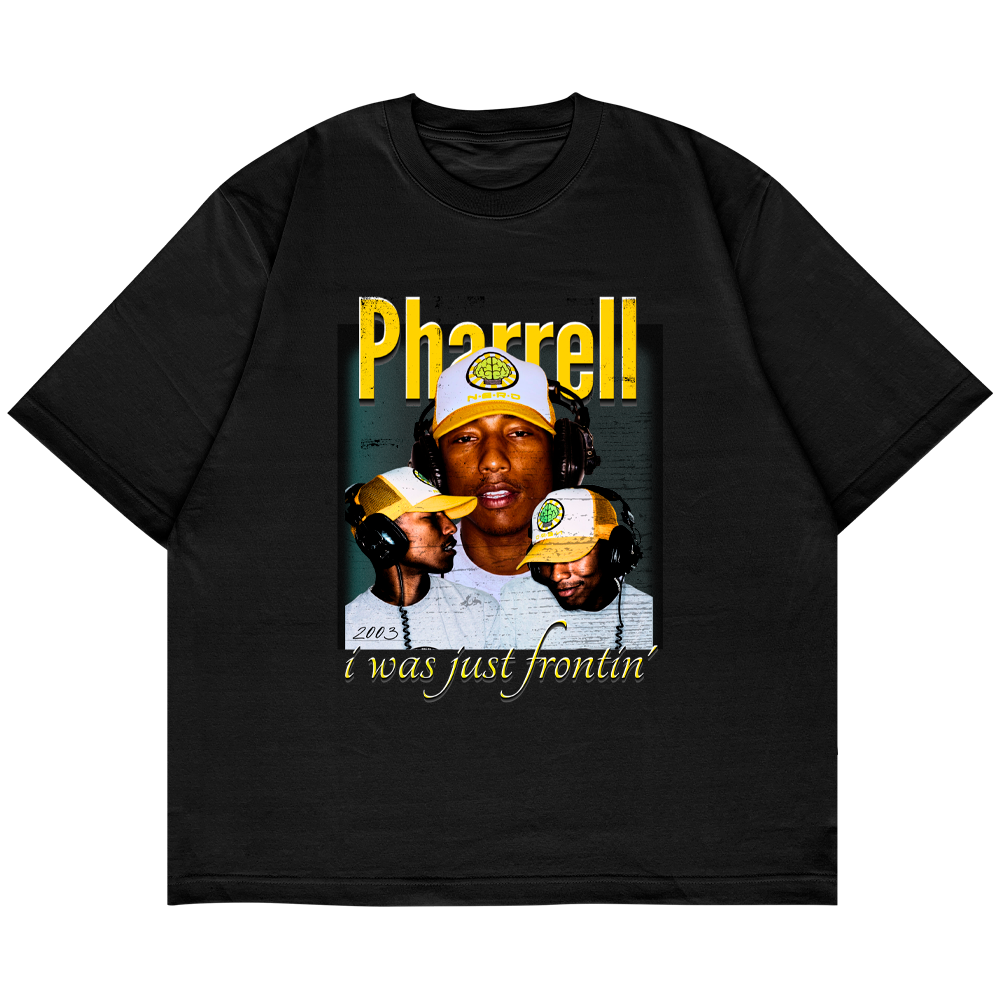 Camiseta Oversized Pharrell Williams